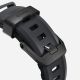 4. Nomad Rocky Point Armband, schwarzes Leder, Titan