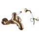 BADEWANNENHEBELMISCHARMATUR + ZUBEHÖR L554.5/2SM