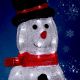 7. Dekorative Schneemannfigur mit 40 LEDs, Höhe: 40 cm, Acryl