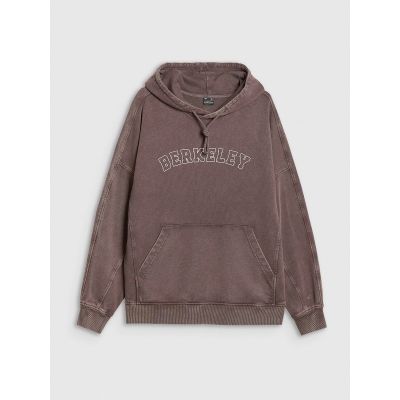 7. Damen-Sweatshirt mit Kapuze, offen, 4F 4FRAW25TSWSF2513-81S