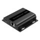 6. Zusätzlicher Empfänger für DS-55353, Extender über verdrilltes Cat.6-Kabel, HDMI 4K/60Hz über IP 1G oder bis zu 120 m/200 m mit PoE