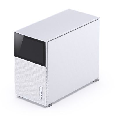 9. Jonsbo D31 Mesh-Schutzhülle für Micro-ATX-Gehäuse, gehärtetes Glas – Weiß