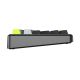 5. Gasket F99 Pro Schwarz+Grau+Grün GrayWood Schalter RGB AULA Tastatur