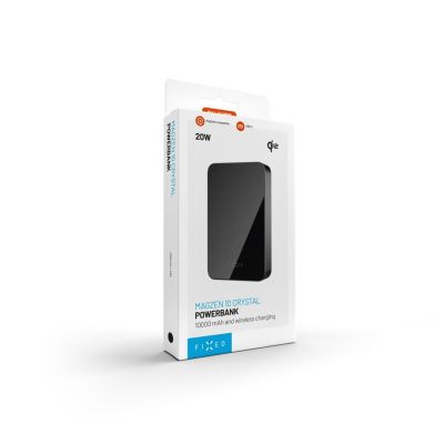 5. FIXED FIXZENMC-10-BK Powerbank Lithium-Polymer (LiPo) 10000 mAh Kabelloses Laden Schwarz