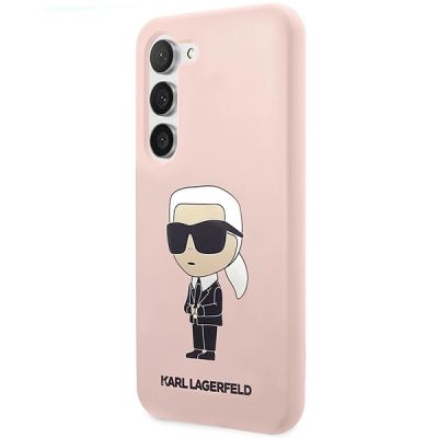 2. Karl Lagerfeld KLHCS23SSNIKBCP S23 S911 Hardcase pink/pink Silikon Ikonik