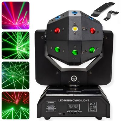 LIGHT4ME ATLAS bewegliche 4-in-1 LED-Multieffektleuchte