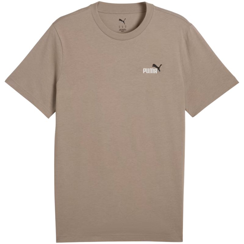 3. Puma Herren-T-Shirt mit Grafikprint, zweifarbig, Größe S, Nr. 1 Logo, Beige, 684717 94