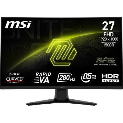 7. MSI MAG 274CXF Computermonitor 68,6 cm (27 Zoll) 1920 x 1080 Pixel Full HD Schwarz