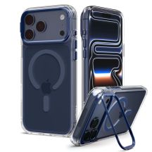 Spigen Ultra Hybrid Optik S MagSafe Hülle für iPhone 18 Pro Max / 17 Pro Max – Transparentes Marineblau