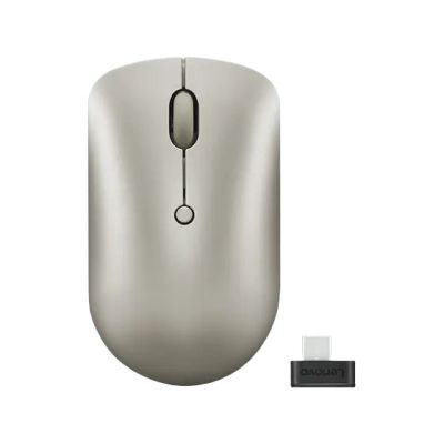 Lenovo 540 USB-C Kabellose Kompaktmaus Sand