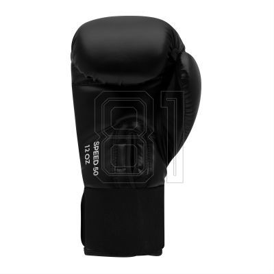 18. adidas Speed 50 Boxhandschuhe ADISBG50-Schwarz-Gold