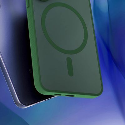 30. 3mk Smoke MagCase für iPhone 17 Pro - Grün-Transparent