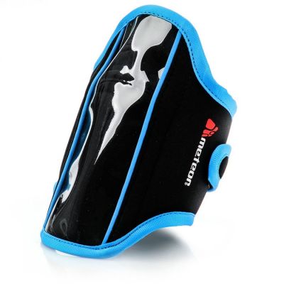 3. Meteor schwarz-blaues Handyband 23783