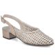 Damen-Sandalen in Metallic-Beige, Modell Rieker 47078-90