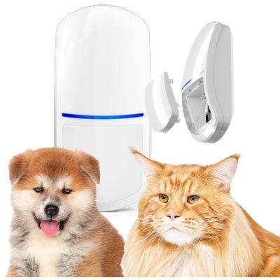 2. Satel SLIM-DUAL-PET Bewegungsmelder Passiver Infrarotsensor (PIR) Drahtlos Decke / Wand Weiß