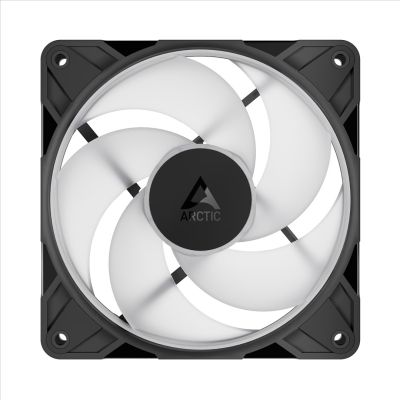 4. ARCTIC Freezer P12 Pro Reverse A-RGB - 3er-Pack Computergehäuselüfter 12 cm Schwarz 3 Stück.