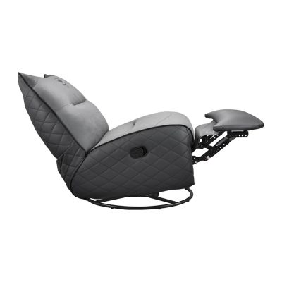 5. COUGAR Overlord Neo Gaming-Couch, gepolsterter Sitz, Schwarz, Grau