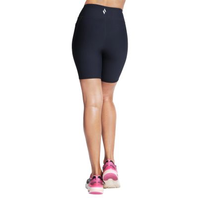 3. Skechers Go Flex Rib High Waisted 8 Inch Bike Short SH32-BLK Schwarz L