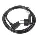 2. Lanberg CA-C13C-12CC-0018-BK Kabel (C13 / IEC C13 / IEC 320 C13 F - Schuko M; 1,8 m; schwarz)