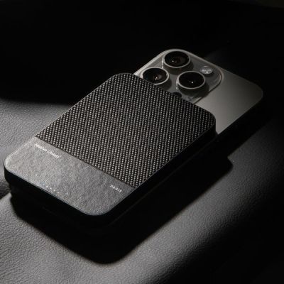 10. Native Union PB-5KMS-BLK-Q2 Powerbank 5000mAh mit kabelloser Ladefunktion, Schwarz