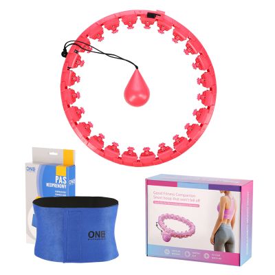 3. FH01 ROTER HULA-HÜPFBALL MIT GEWICHT