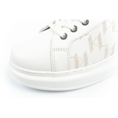 15. Karl Lagerfeld Kapri Herrenschuhe Sneakers Naturleder weiß