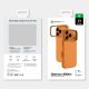 7. AmazingThing Glamour iPhone 17 Pro Hülle - Orange