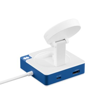 5. Hyper HyperDrive Flex MagCharge USB-C Hub, Weiß/Blau