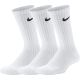 3. Nike Performance Cushioned Crew 3P JR SX6842 100 Socken