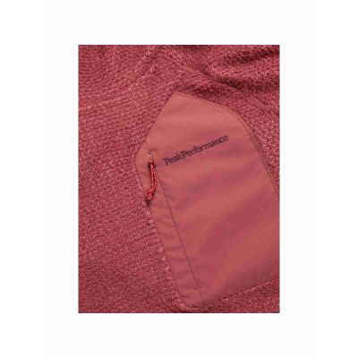 4. Damen PEAK PERFORMANCE W Freelight Polartec Alpha Hood rot