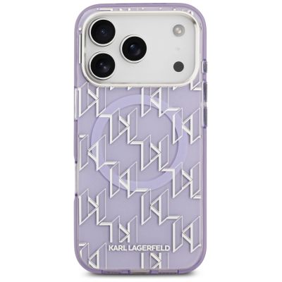3. Karl Lagerfeld IML KL Monogram MagSafe Case für iPhone 17 Pro Max - Lila