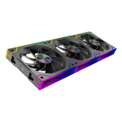 Xilence Gaming Series XPF360R.ARGB Computergehäuselüfter 12cm Schwarz 3 Stück.