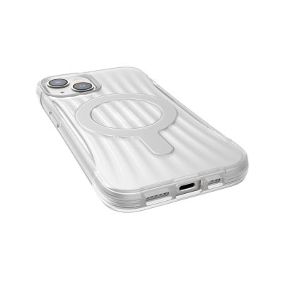 5. Raptic X-Doria Clutch Case iPhone 14 mit MagSafe Rückseite transparent