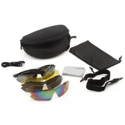 8. Rockbros 10003 Polarisierte Radsportbrille - Schwarz