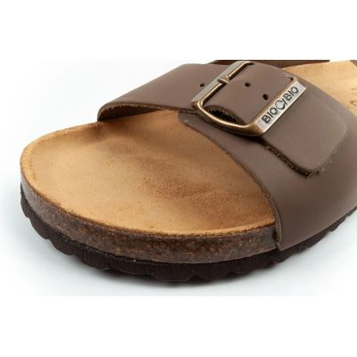 6. Bio Bio Herren-Sandalen mit anatomisch geformtem Fußbett aus echtem Leder