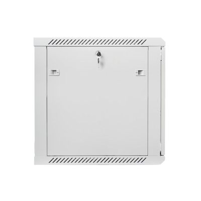 4. Lanberg WF01-6612-10S Rack-Schrank (12 HE; 635 mm / 600 mm / 600 mm; Wandmontage; Glas; 19 Zoll; grau)