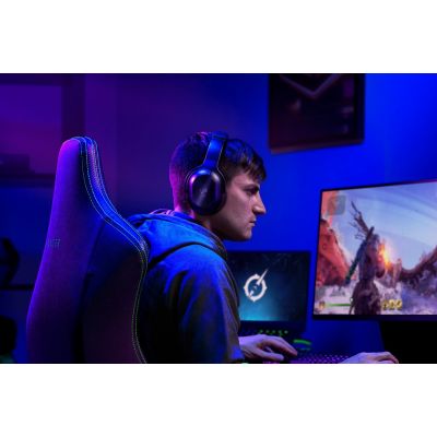 Razer Barracuda Pro Kabelgebundenes & Kabelloses Gaming-Headset mit Bügel, USB Typ-C, Bluetooth, Schwarz