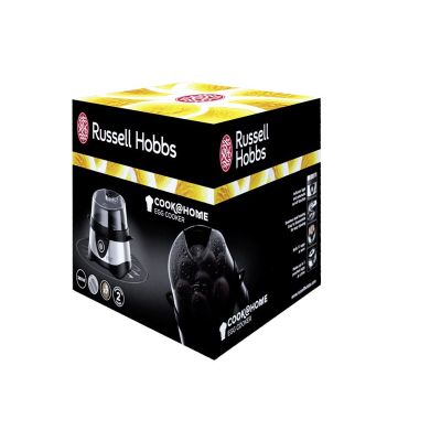 6. Russell Hobbs Stylo 7 Eier. 365 W, Schwarz, Edelstahl