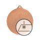 2. Medaille mit Gravur auf Laminat