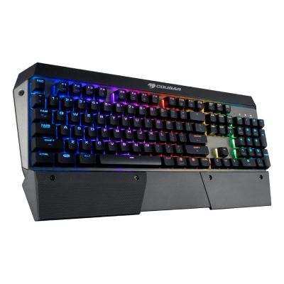 3. COUGAR CGR-Attack-X3-RGB Gaming-Tastatur USB QWERTY Englisch Schwarz