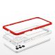 5. Klare 3in1 Hülle für Samsung Galaxy A32 5G Frame Gel Cover Rot