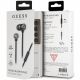 2. Guess GUEPWIBK kabelgebundene 3,5-mm-Kopfhörer – Schwarz und Silber