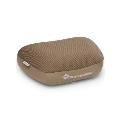 Vom Meer zum Gipfel Aeros Premium Kissen in der Farbe Burnt Olive