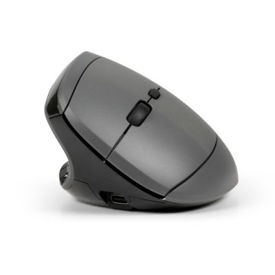 BakkerElkhuizen MidWay Maus für Büro, linke Seite, kabellos (RF), Bluetooth, USB Typ-C, optisch, 2400 DPI