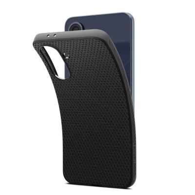 6. Spigen Liquid Air Case für Samsung Galaxy A36 5G - Mattschwarz