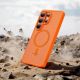 6. Tech-Protect Magmat MagSafe Hülle für Samsung Galaxy S26 Ultra – Orange Matt