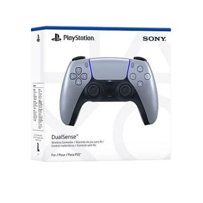 5. Sony PlayStation 5 DualSense Wireless-Controller – Silber