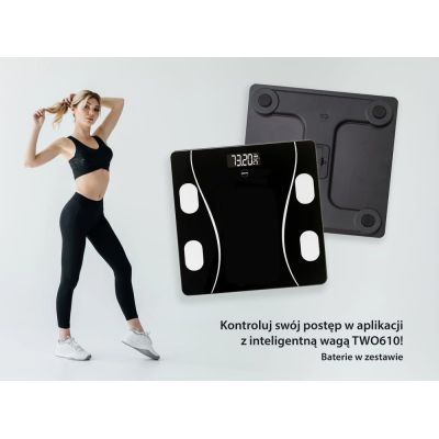 9. ELDOM SMART PERSONALWAAGE TWO610 ILIIE BIS 180 KG, BMI, BMR, LBM INDEX APP KOMPATIBEL MIT ANDROID UND