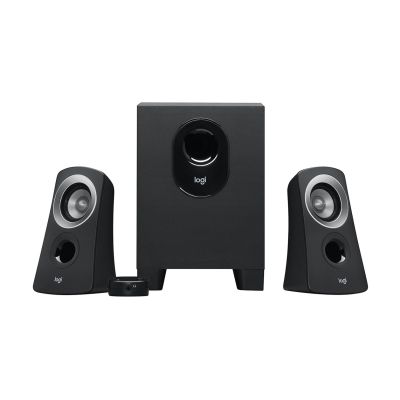 Logitech 980-000413 Computerlautsprecher-Set (2.1; schwarz)