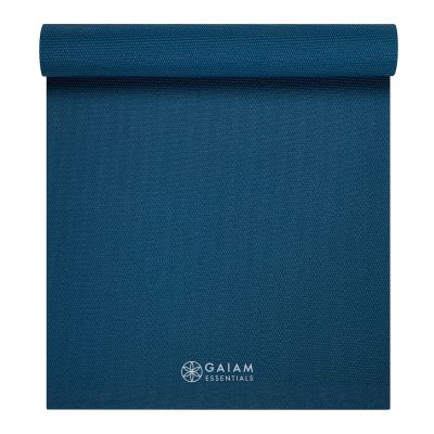 11. Gaiam Essentials 6 mm Yogamatte mit Marineblau 63314